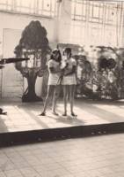 הכנות למסיבת סיום בית ספר רימונים 1968