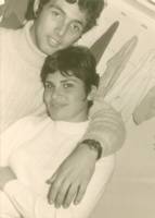 עם ידידה בכפר סולד 1971 2